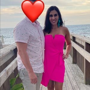 The Cutest Hot Pink Dress